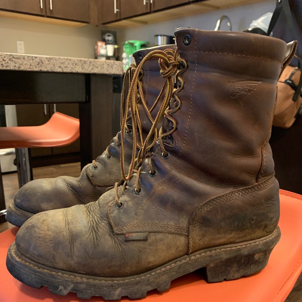 Red wing logger max work boots
